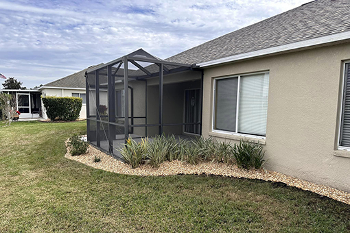 Simple Landscaping of a Commercial Property in Wesley Chapel FL