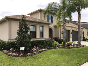 Wesley Chapel House That Recently Received Lawn Care Services