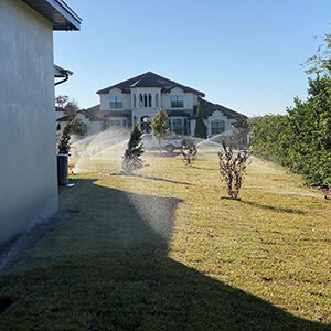 Wesley Chapel Residence With New Irrigation System Installed by Established Landscaping Company