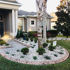 Landscaping Design in a Residential Park in Wesley Chapel FL